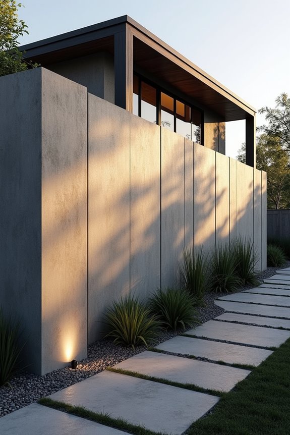 pure concrete spatial boundaries