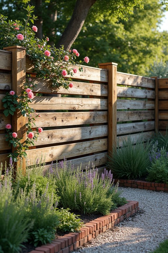 recycled pallets for fencing