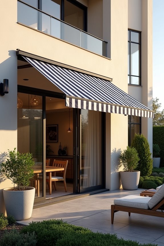 retractable awnings offer flexibility
