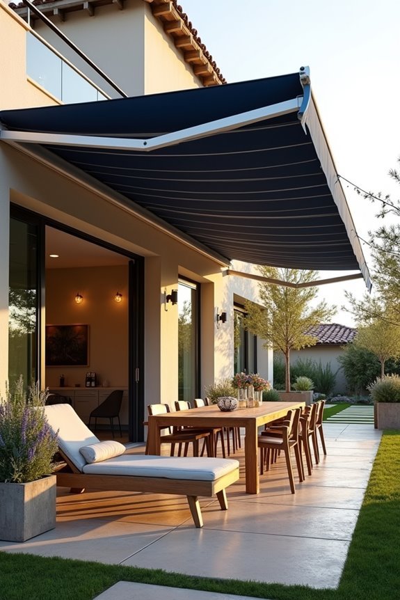 retractable outdoor shade solutions