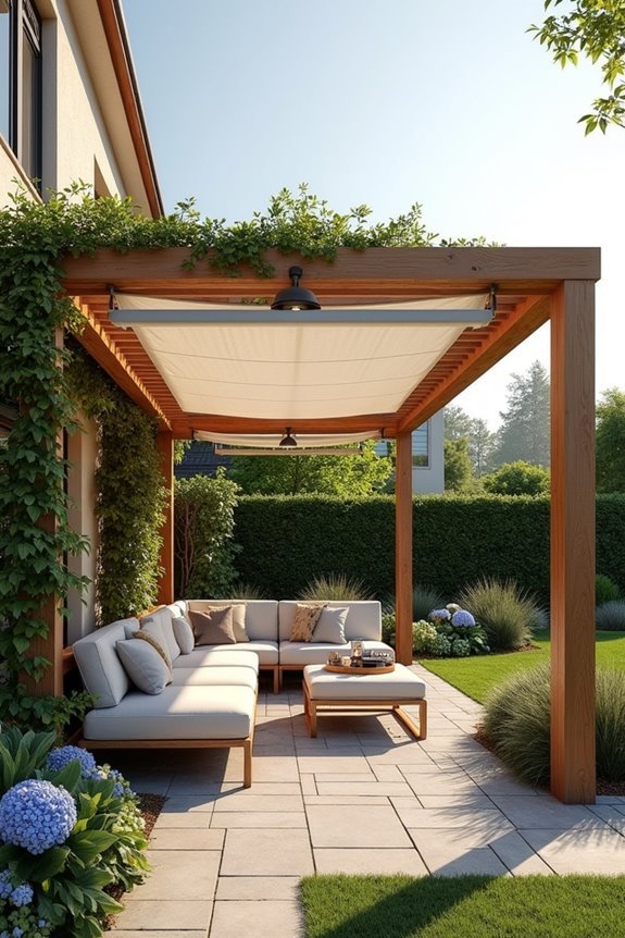 retractable shade control systems
