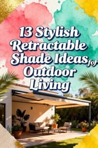 Read more about the article 13 Stylish Retractable Shade Ideas for Outdoor Living