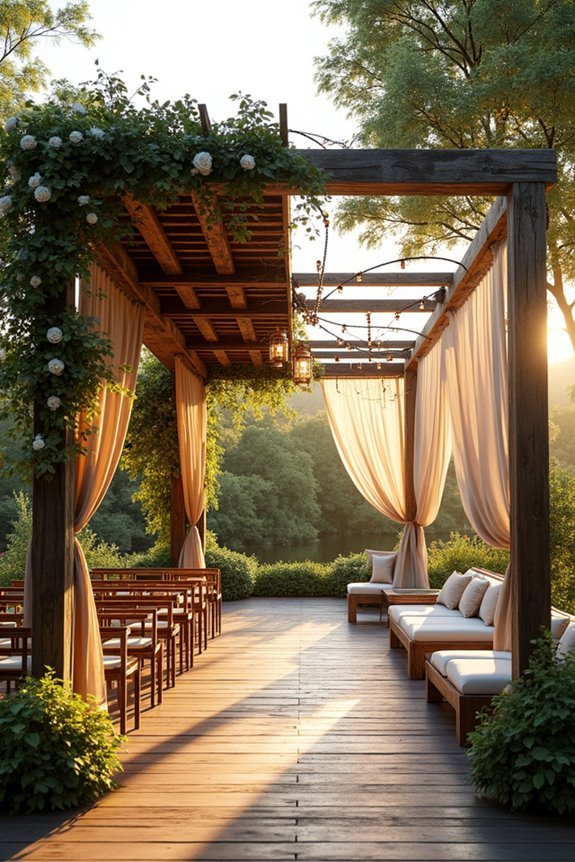 rustic and modern blends