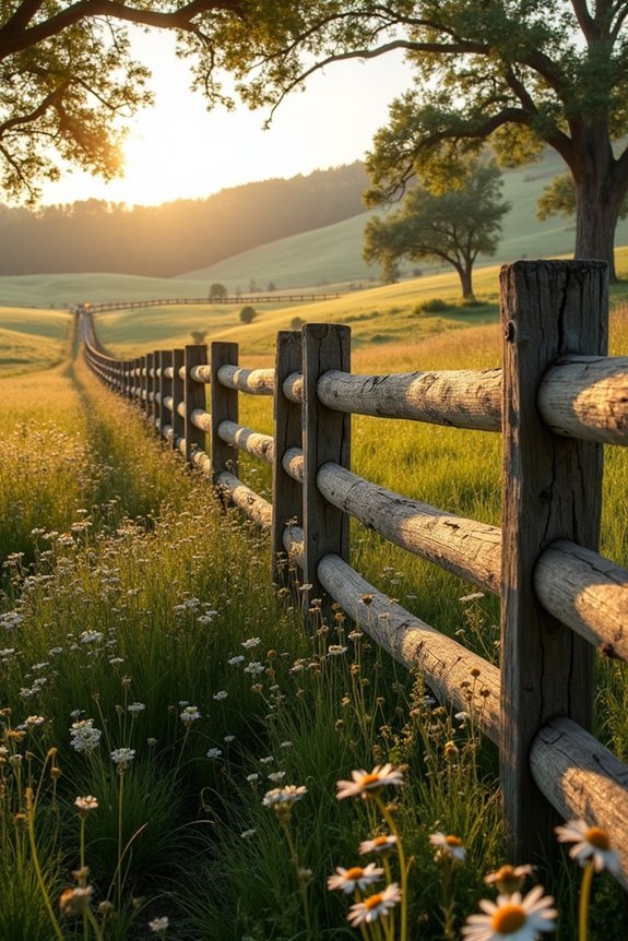 rustic split rail construction benefits