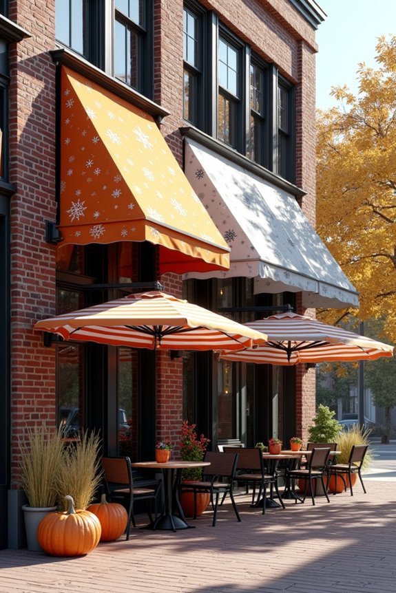 seasonal awnings for engagement