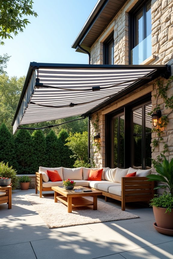 seasonal outdoor shade solution