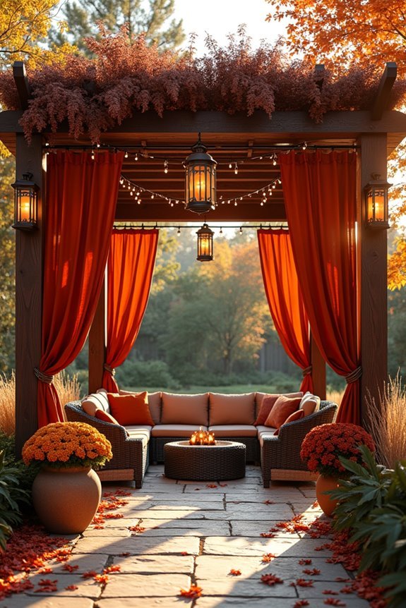 seasonal pergola decoration guidelines