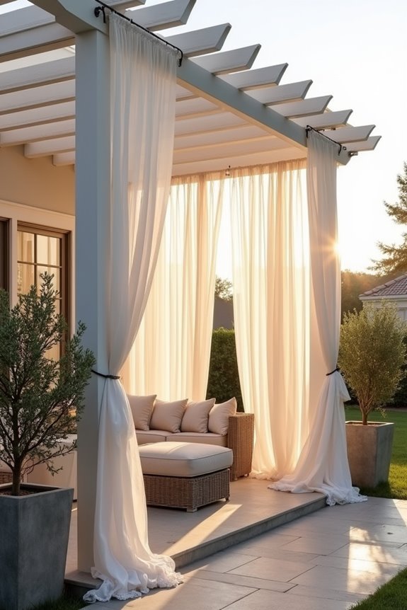 sheer curtain layering techniques