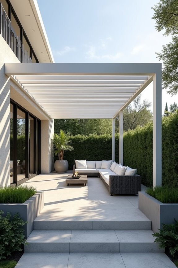 sleek durable contemporary outdoor design
