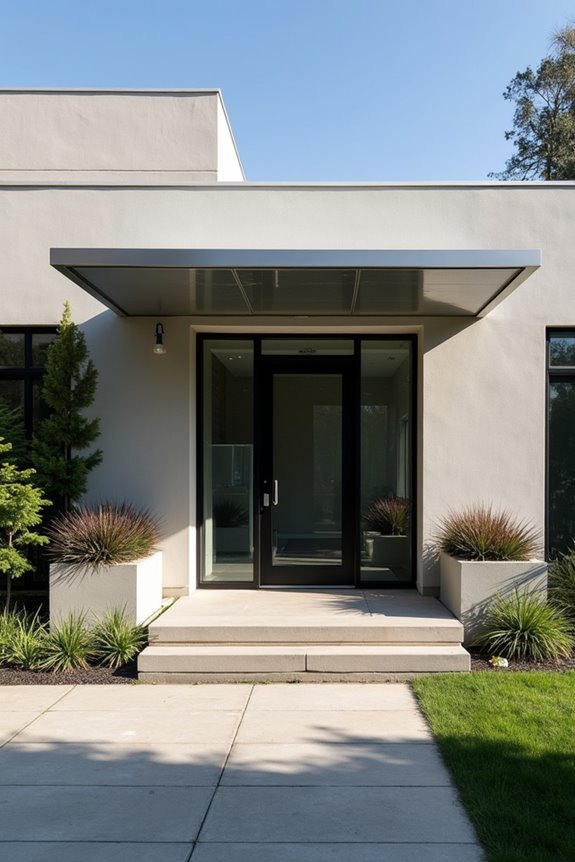 sleek geometric canopy designs