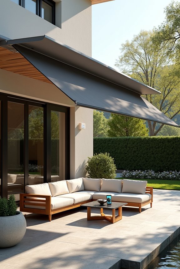 smart automated outdoor shading