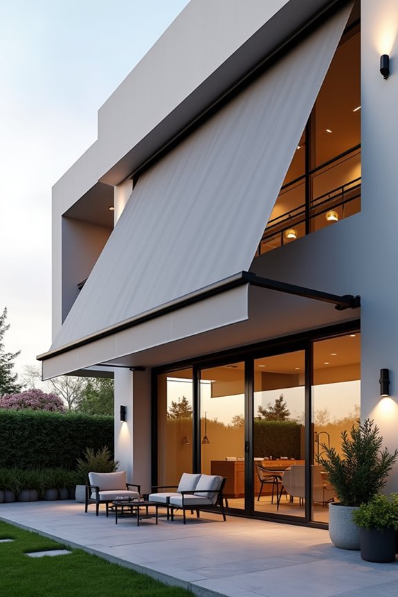 smart climate responsive awnings