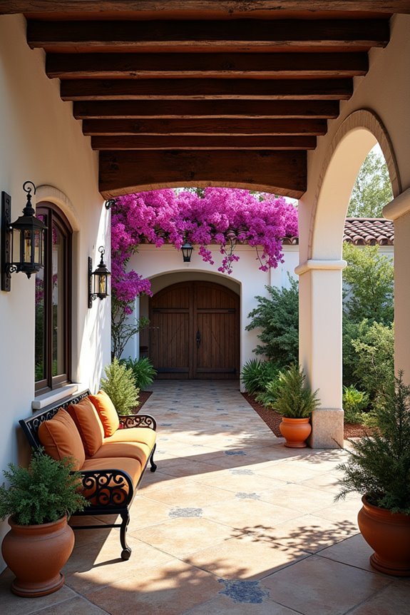 spanish architectural passage zones