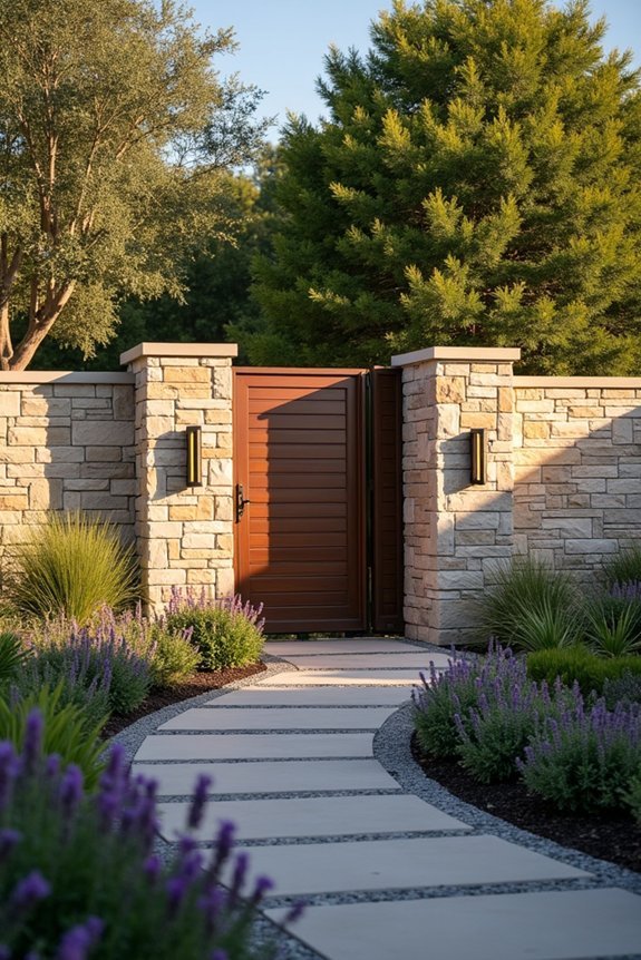 stone veneer architectural enhancement