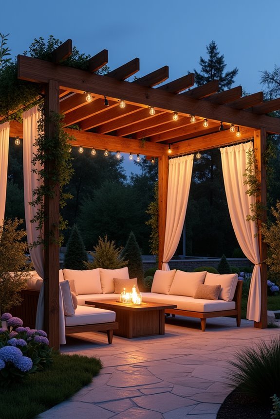 strategic pergola lighting options