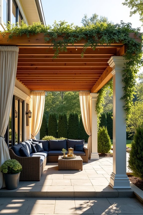 structural integration for pergolas