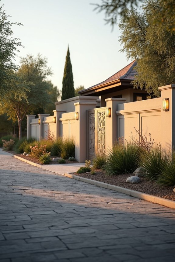 stucco fencing boosts resale value