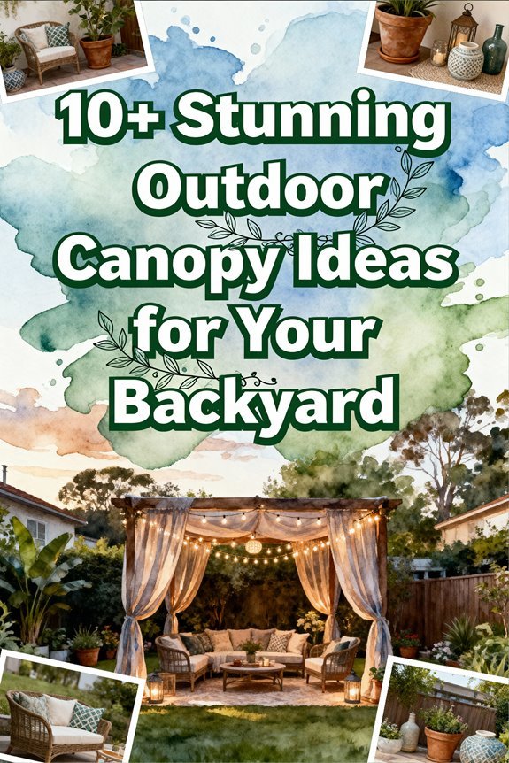 Read more about the article 10+ Stunning Outdoor Canopy Ideas for Your Backyard