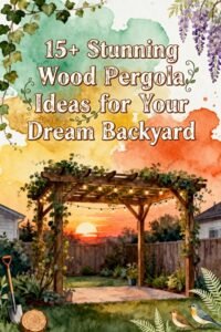 Read more about the article 15+ Stunning Wood Pergola Ideas for Your Dream Backyard