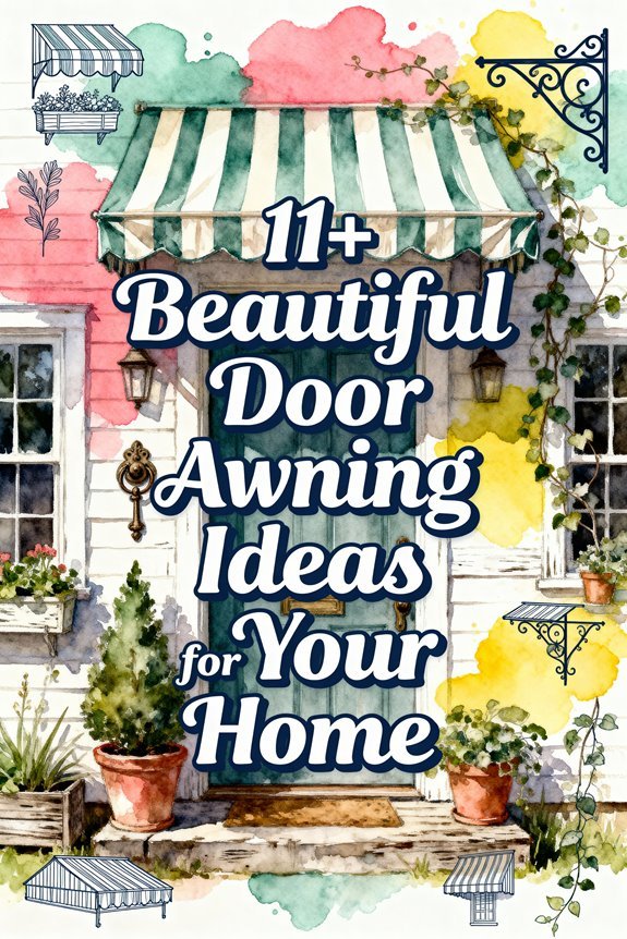 Read more about the article 11+ Beautiful Door Awning Ideas for Your Home