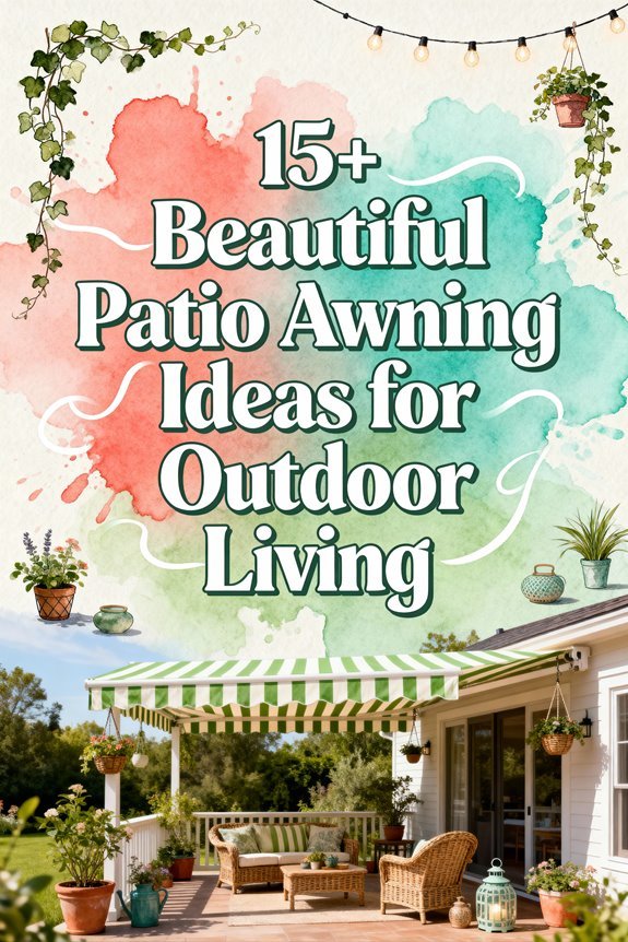 Read more about the article 15+ Beautiful Patio Awning Ideas for Outdoor Living