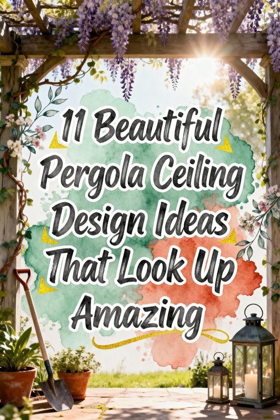 Read more about the article 11 Beautiful Pergola Ceiling Design Ideas That Look Up Amazing