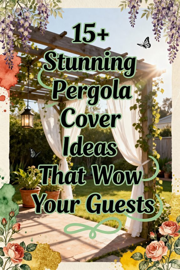 Read more about the article 15+ Stunning Pergola Cover Ideas That Wow Your Guests