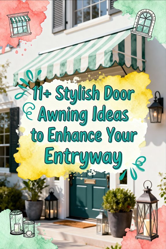 Read more about the article 11+ Stylish Door Awning Ideas to Enhance Your Entryway