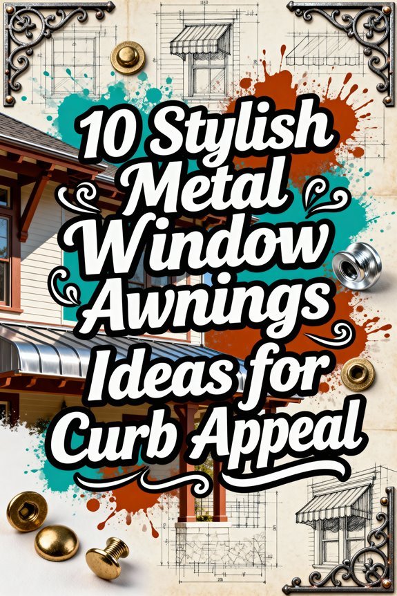 Read more about the article 10 Stylish Metal Window Awnings Ideas for Curb Appeal