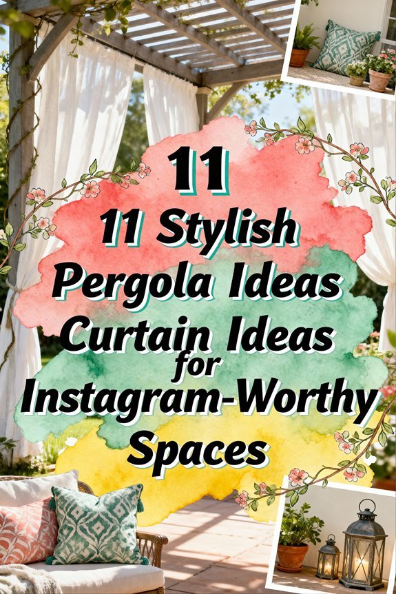 Read more about the article 11 Stylish Pergola Curtain Ideas for Instagram-Worthy Spaces