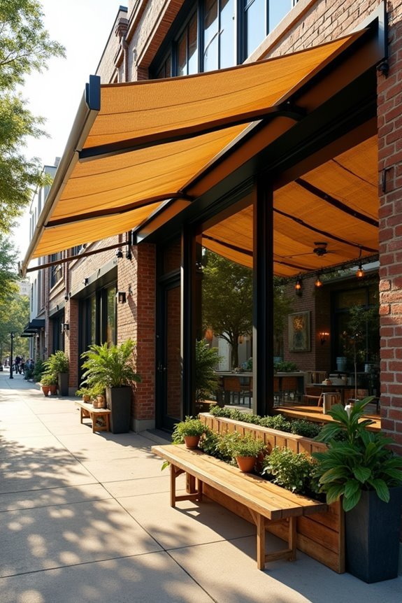 sustainable awning material options