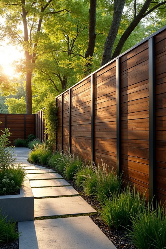sustainable bamboo privacy fencing