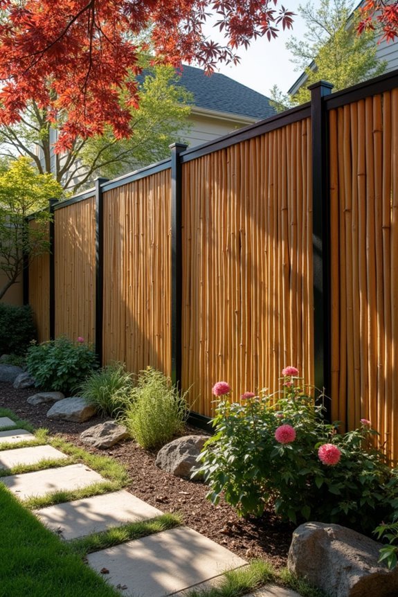sustainable bamboo privacy screens