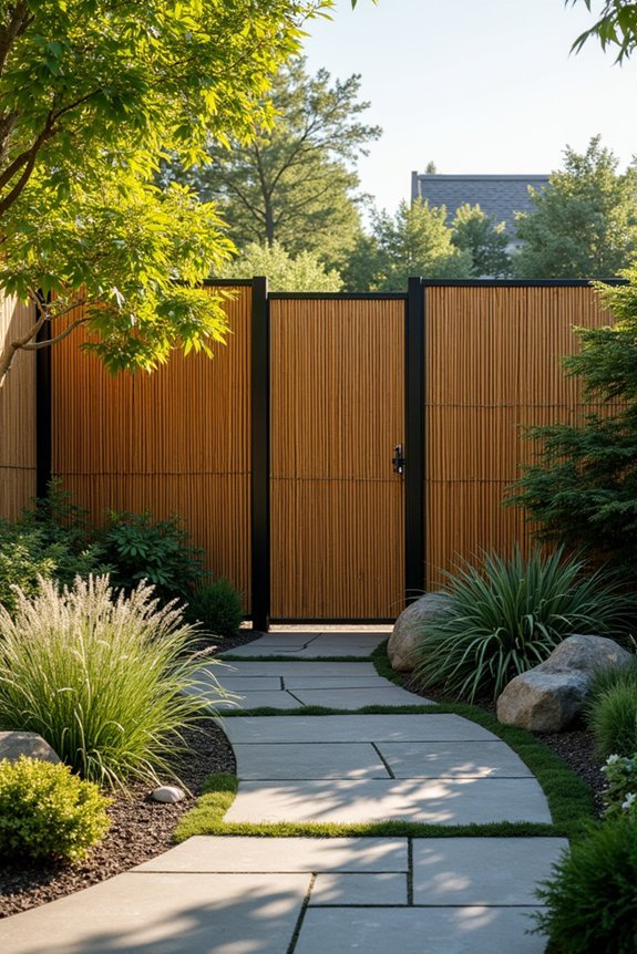 sustainable bamboo privacy screens