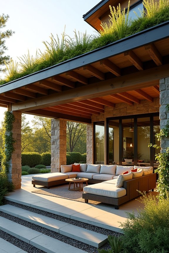 sustainable green roof design