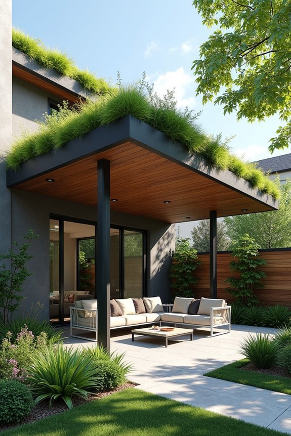 sustainable living green roofs