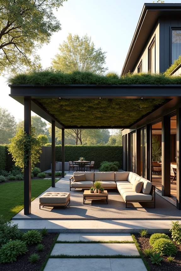 sustainable multi layered green roofs