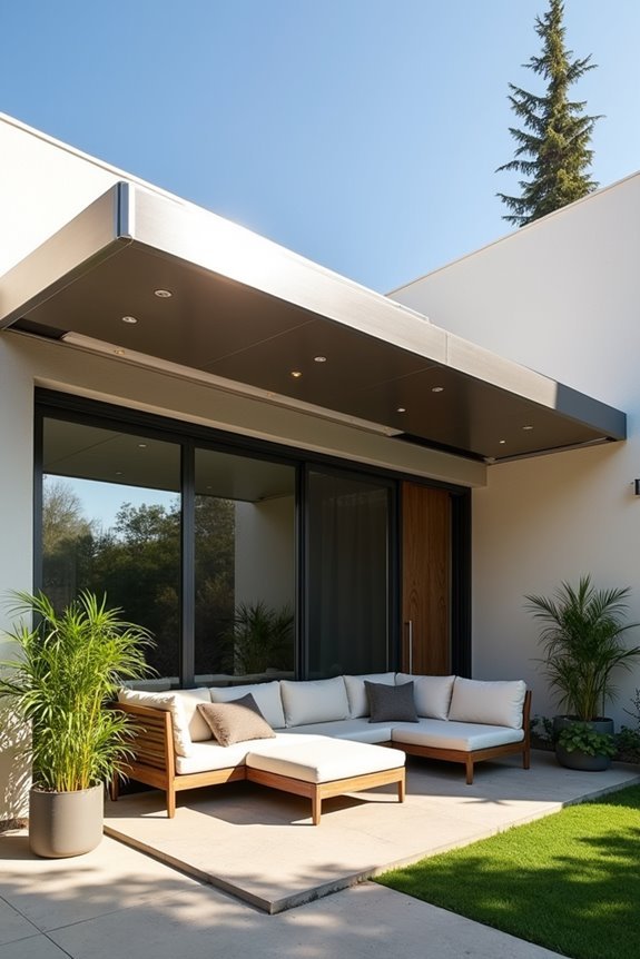 sustainable recyclable aluminum awnings