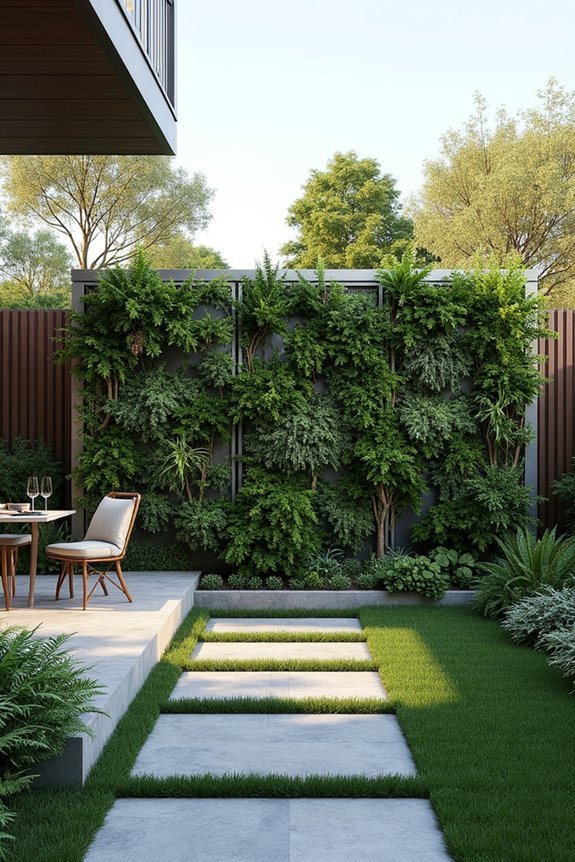 sustainable vertical garden design