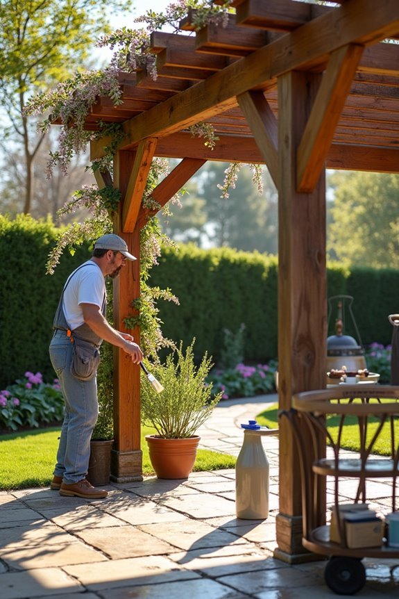 systematic pergola maintenance protocols