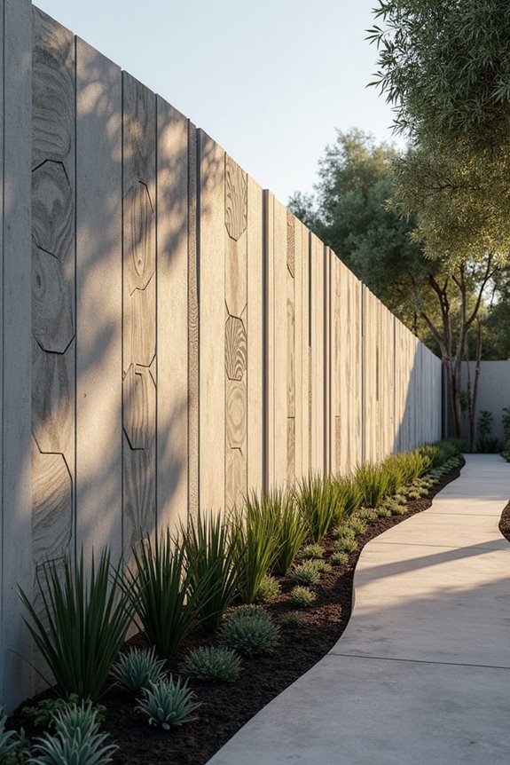 textured concrete design options