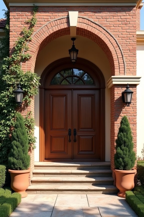 timeless elegance in entrances