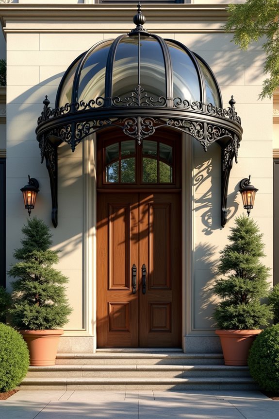 timeless elegant entrance protection