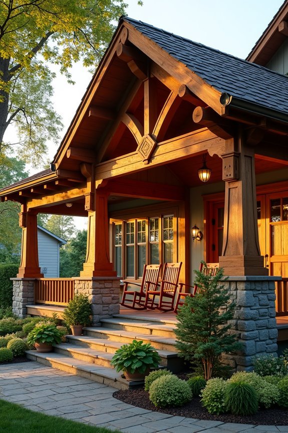 traditional wooden architectural elegance