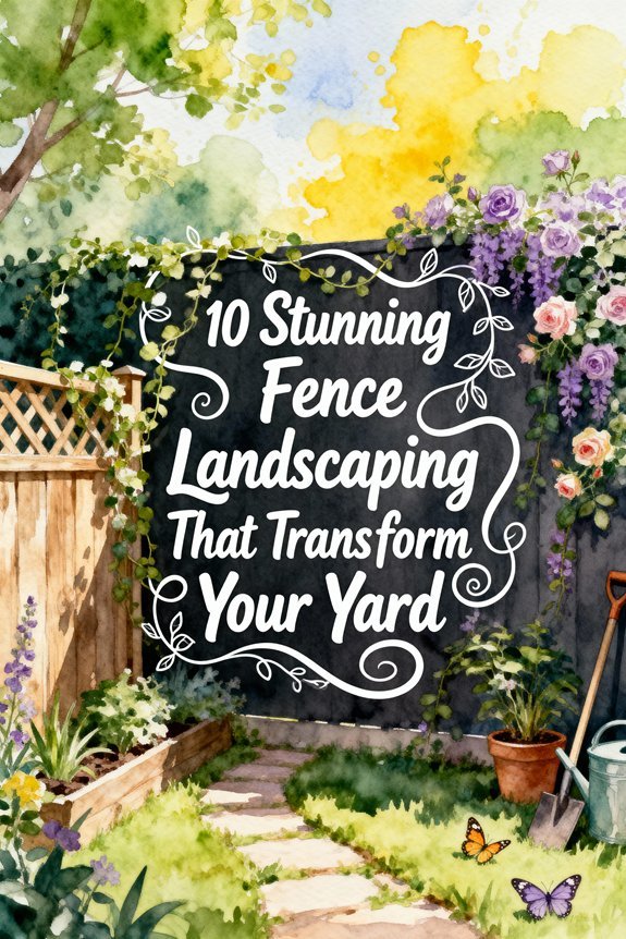 Read more about the article 10 Stunning Fence Landscaping Ideas That Transform Your Yard
