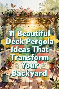 Read more about the article 11 Beautiful Deck Pergola Ideas That Transform Your Backyard