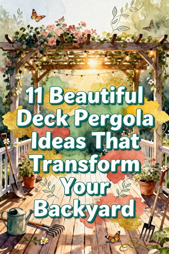 Read more about the article 11 Beautiful Deck Pergola Ideas That Transform Your Backyard