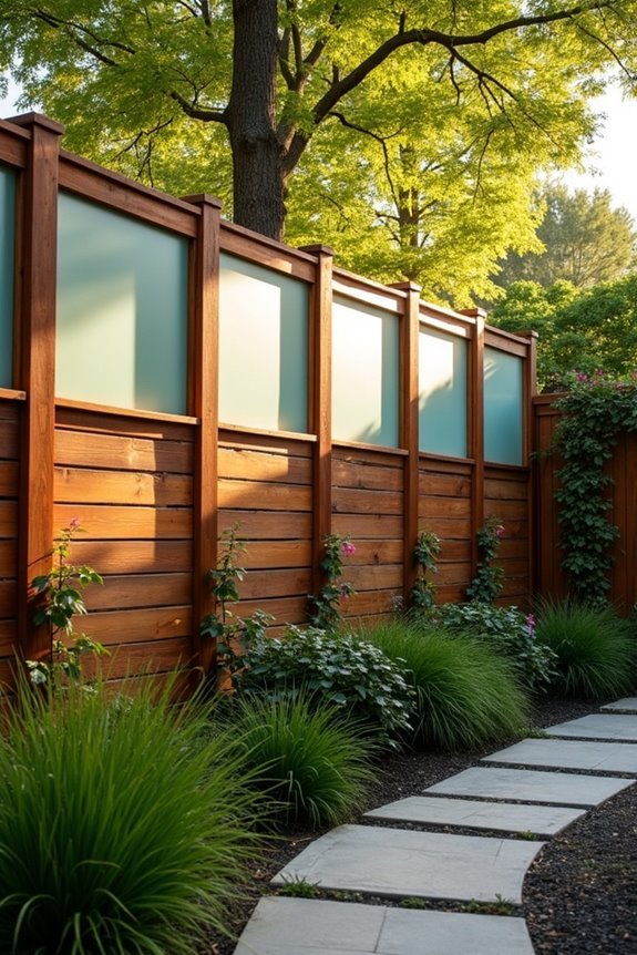 transformative glass fencing design
