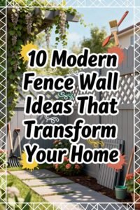 Read more about the article 10 Modern Fence Wall Ideas That Transform Your Home