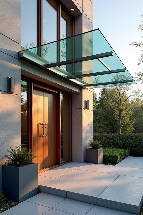 transparent architectural entrance solutions